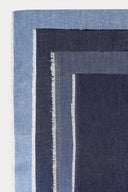 Tissu Coton Chambray Tencel Deep Night