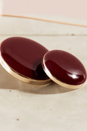 Boutons Dotty - Amarante