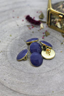 Gem Buttons - Cobalt