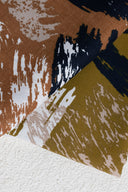 Tissu Mira viscose imprimé caramel noisette au mètre – fluide et délicat – Atelier Brunette