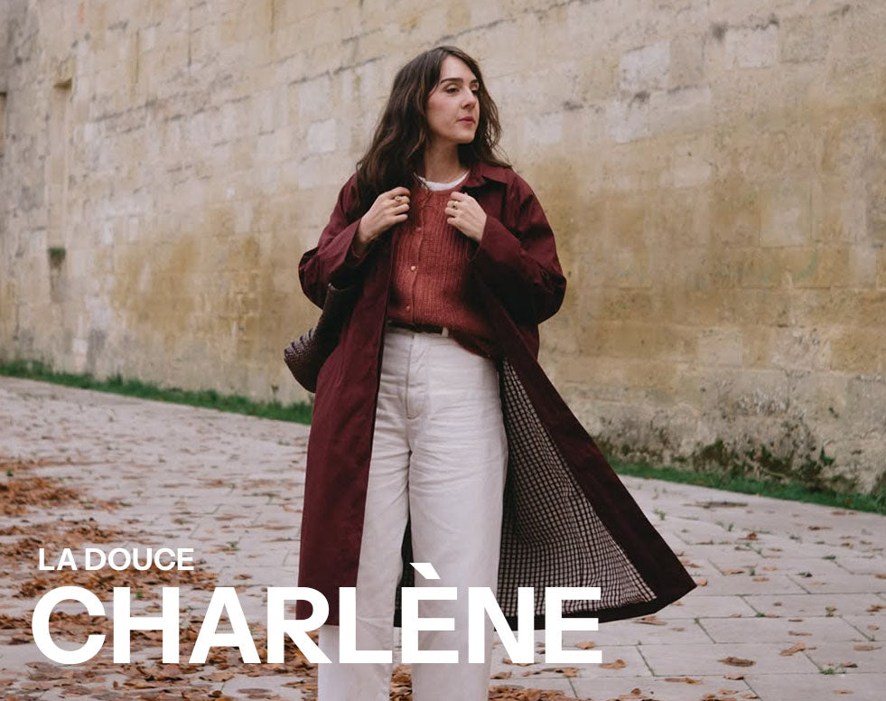 LE Trench Atelier Brunette en Coton déperlant Crispy Brownie