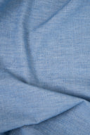 Tissu velours tissé bleu ciel clair au mètre – doux et légèrement brillant – Atelier Brunette