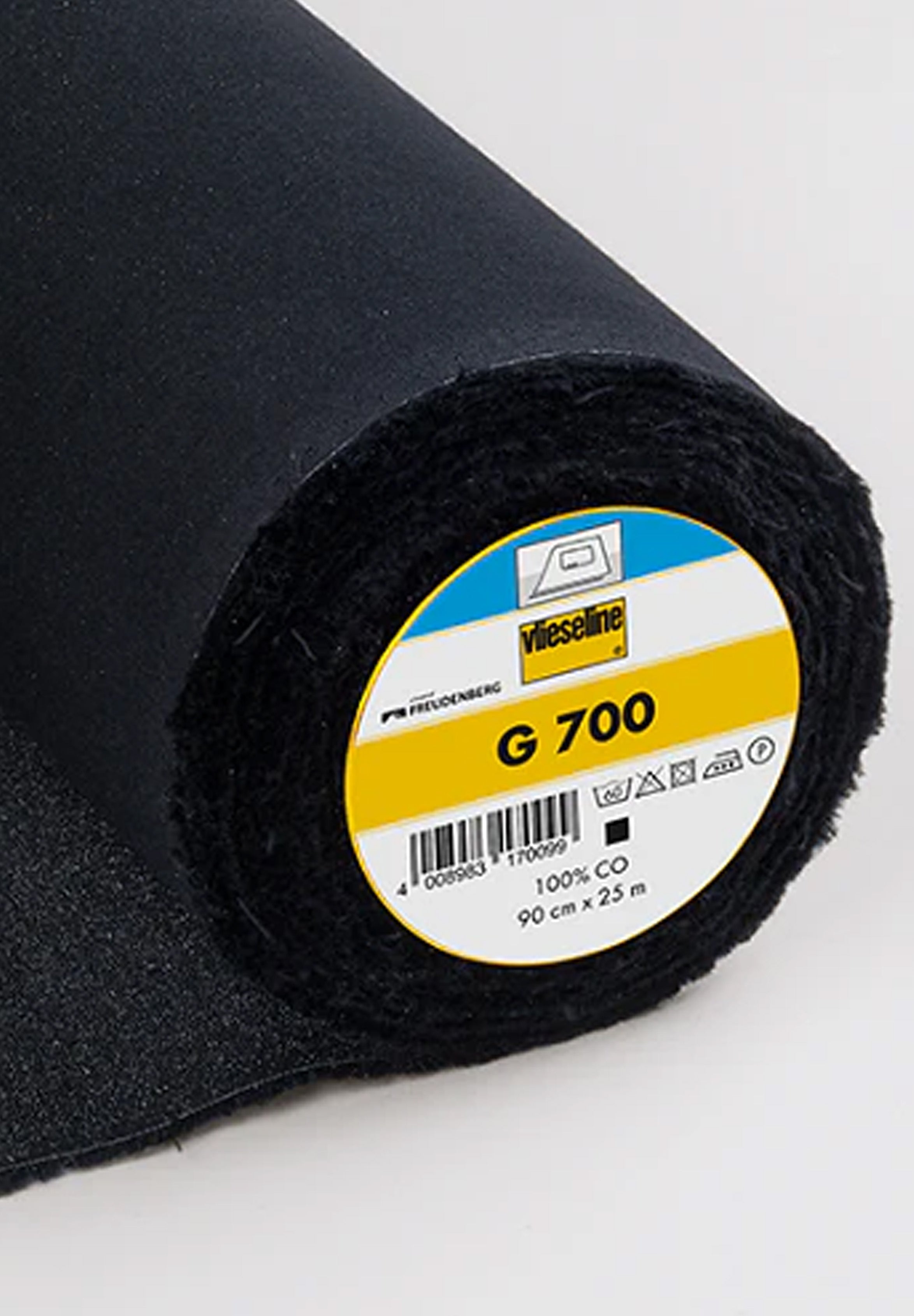 Thermocollant Vlieseline G700 - Noir x 10 cm