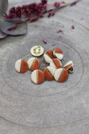 Boutons Wink Black - Chestnut