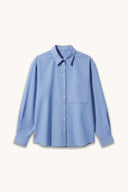 Patron de couture LA Chemise Boyish – Atelier Brunette, vue à plat