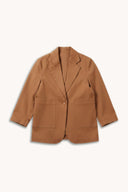 Patron de couture LE Blazer – Atelier Brunette, vue à plat