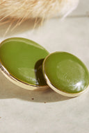 Extreme macro close-up of the buttons, with a blurred background evoking the floral styling of the scene.