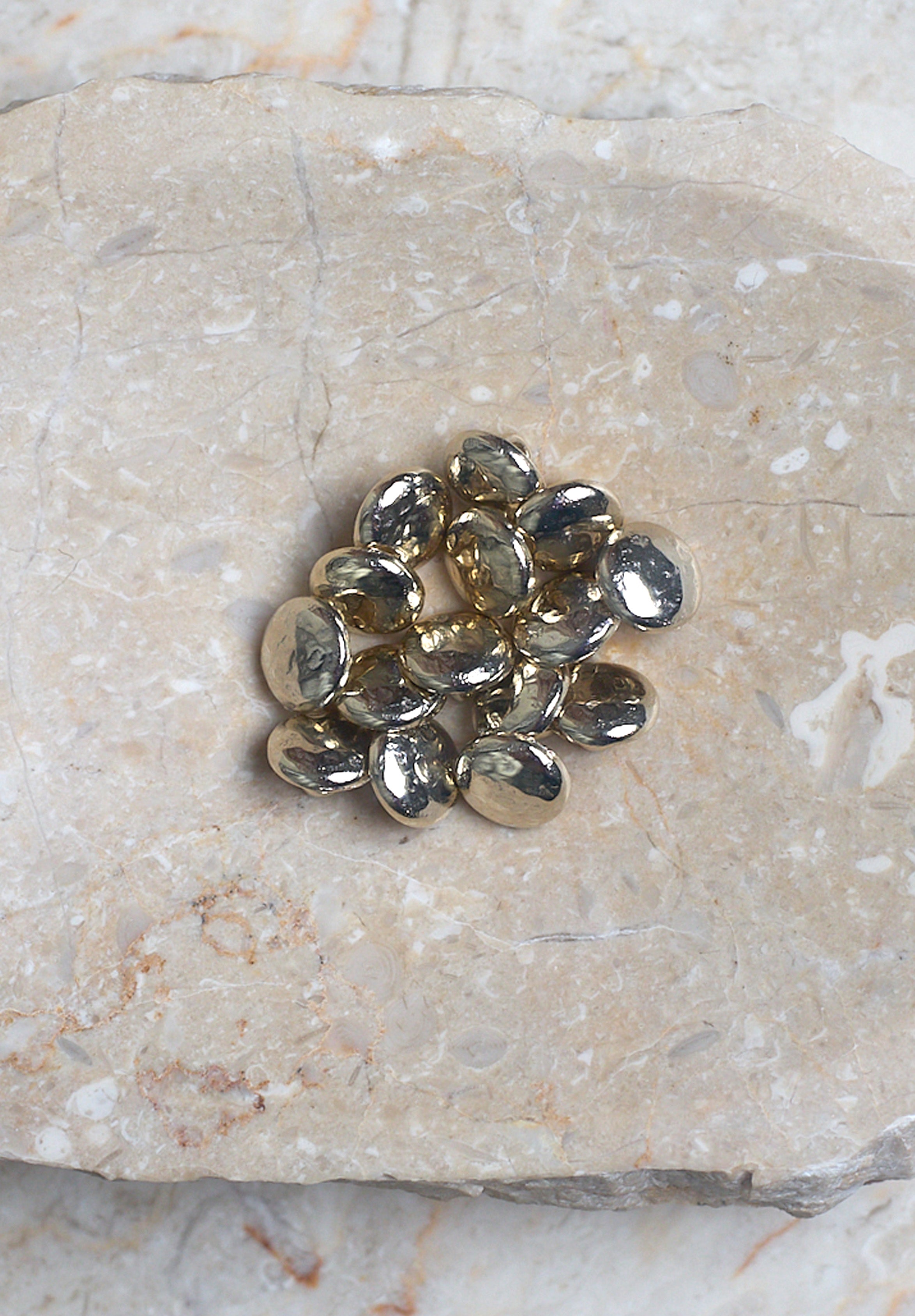 Moon Buttons - Gold