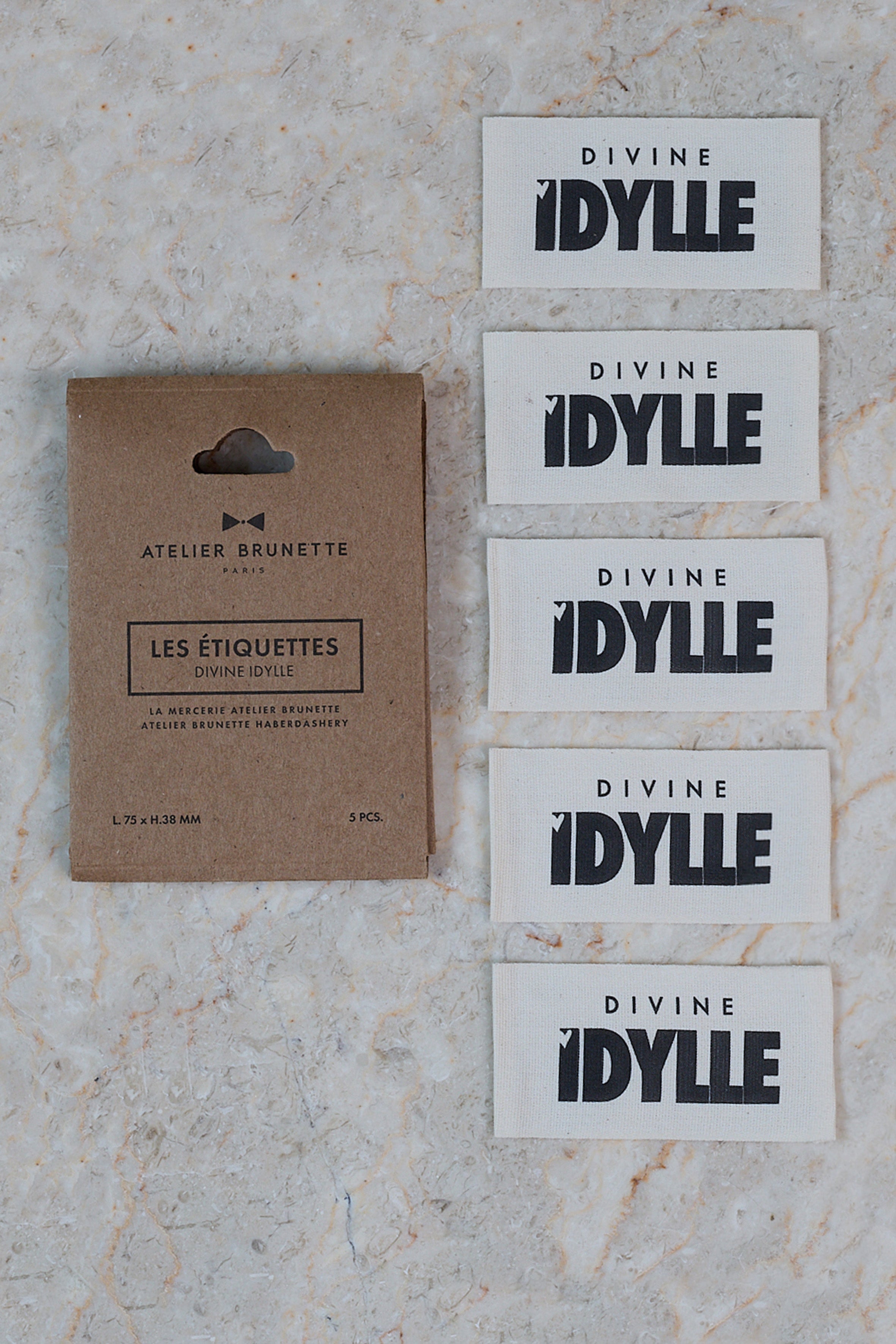 Pack étiquettes Divine Idylle