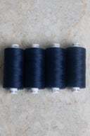 Deep Ink / Midnight overlock bobbin x 4 - Atelier Brunette - 1