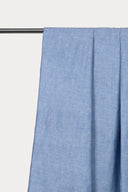 Light Blue Cotton-Linen Chambray Fabric by the Metre - Atelier Brunette - 1
