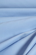 Tissu coton bambou bleu ciel au mètre – ultra-doux et respirant – Atelier Brunette