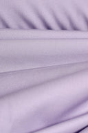Tissu coton bambou violet doux au mètre – ultra-doux et respirant – Atelier Brunette