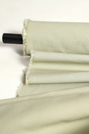 Mineral green bamboo cotton fabric by the metre – ultra-soft and breathable – Atelier Brunette