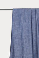 Tissu Coton Chambray Used Blue sold by the metre - Atelier Brunette - 1