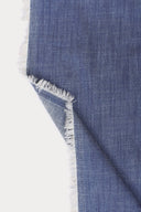 Tissu Coton Chambray Used Blue sold by the metre - Atelier Brunette - 2