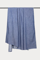 Tissu Coton Chambray Used Blue sold by the metre - Atelier Brunette - 3