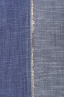 Tissu Coton Chambray Used Blue sold by the metre - Atelier Brunette - 4