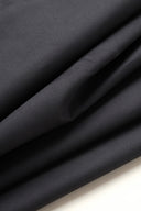 Tissu coton chino stretch gris anthracite foncé au mètre – doux et extensible – Atelier Brunette