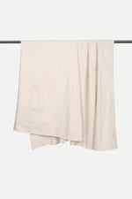 Speckled Off White Denim Fabric
