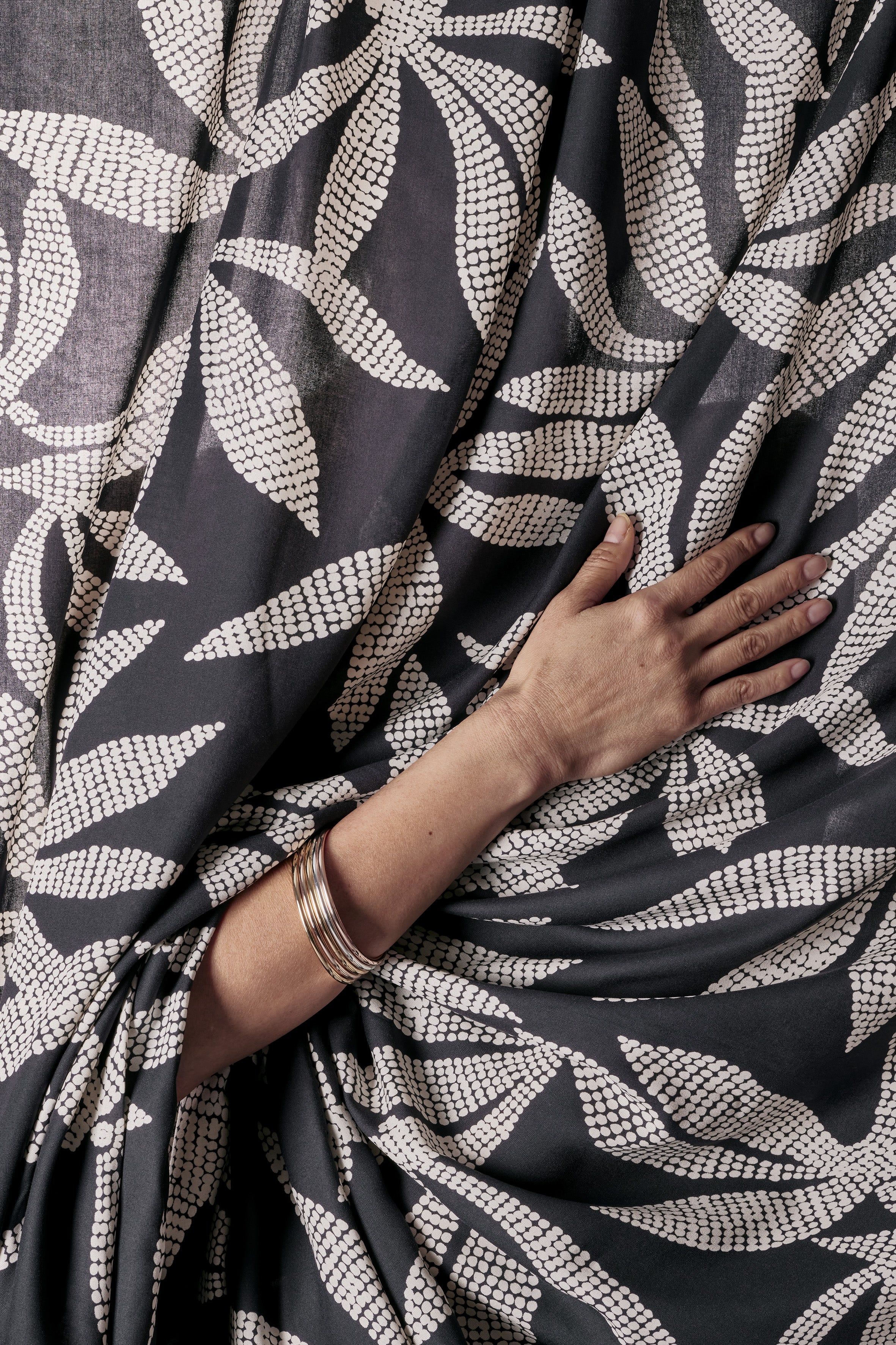 Kaola Deep Charcoal Fabric