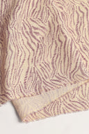 Tissu Sya lin viscose imprimé blanc cassé écru au mètre – botanique et léger – Atelier Brunette