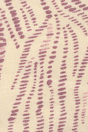 Tissu Sya lin viscose imprimé blanc cassé écru au mètre – botanique et léger – Atelier Brunette