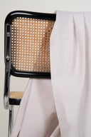 Tissu coton déperlant imperméable beige argile au mètre – idéal trench – Atelier Brunette
