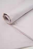 Tissu coton déperlant imperméable beige argile au mètre – idéal trench – Atelier Brunette