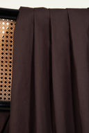 Tissu coton déperlant imperméable beige caramel chaud au mètre – idéal trench – Atelier Brunette