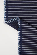 Tissu denim indigo profond au mètre – résistant et tendance – Atelier Brunette