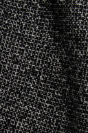 Tissu lainage moucheté noir et blanc cassé au mètre – chiné chic et chaud – Atelier Brunette
