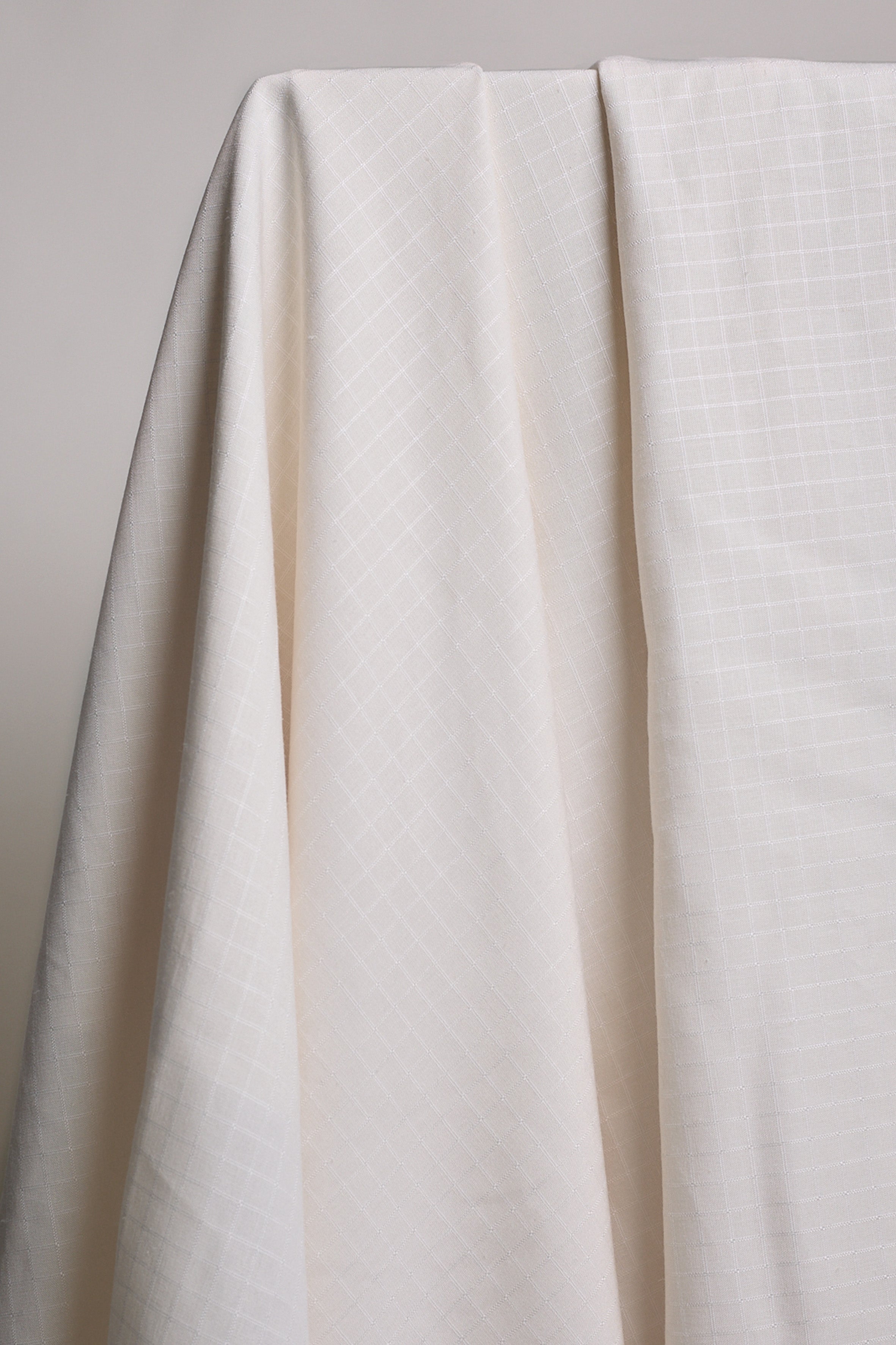 Little Tile Off-White Fabric