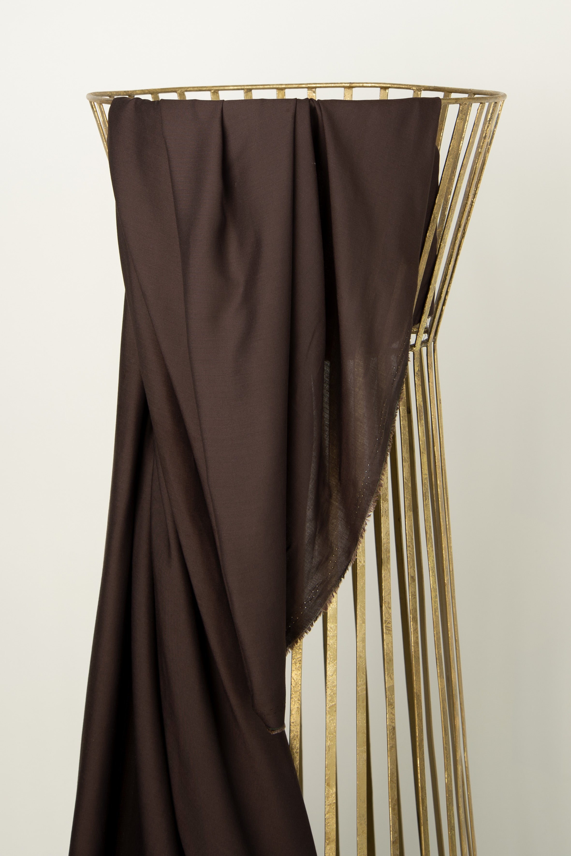 Tissu Modal viscose Oat Chocolate