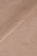 Tissu popeline coton beige sable au mètre – lisse et soyeux – Atelier Brunette