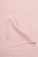 Tissu twill lin viscose LivaEco™ rose pastel tendre au mètre – fluide et éco-responsable – Atelier Brunette