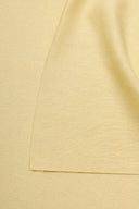 Tissu twill lin viscose LivaEco™ crème vanille au mètre – fluide et éco-responsable – Atelier Brunette