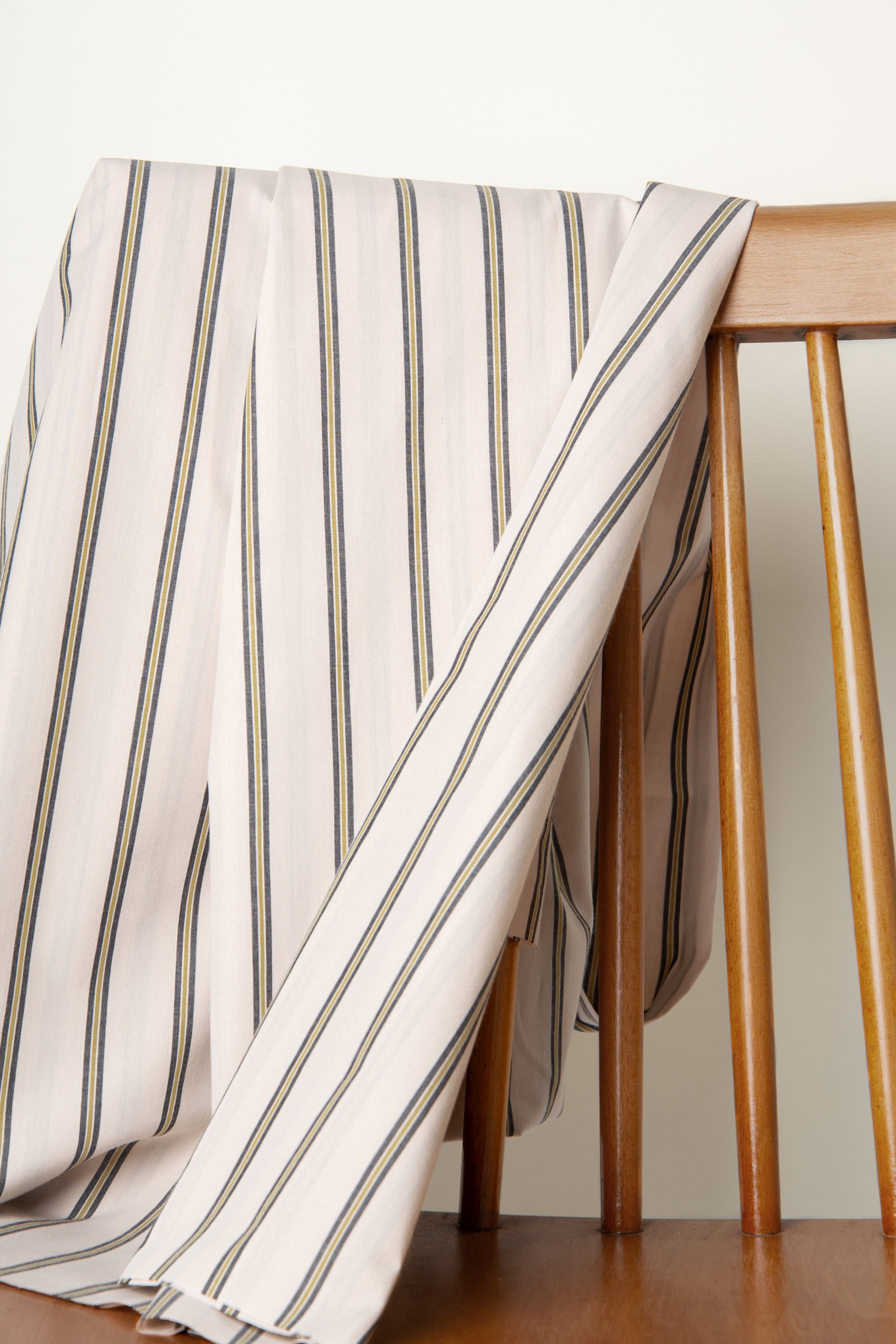 Tissu Weave Line Milky Clay
