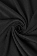 Tissu twill lin viscose LivaEco™ noir au mètre – fluide et éco-responsable – Atelier Brunette