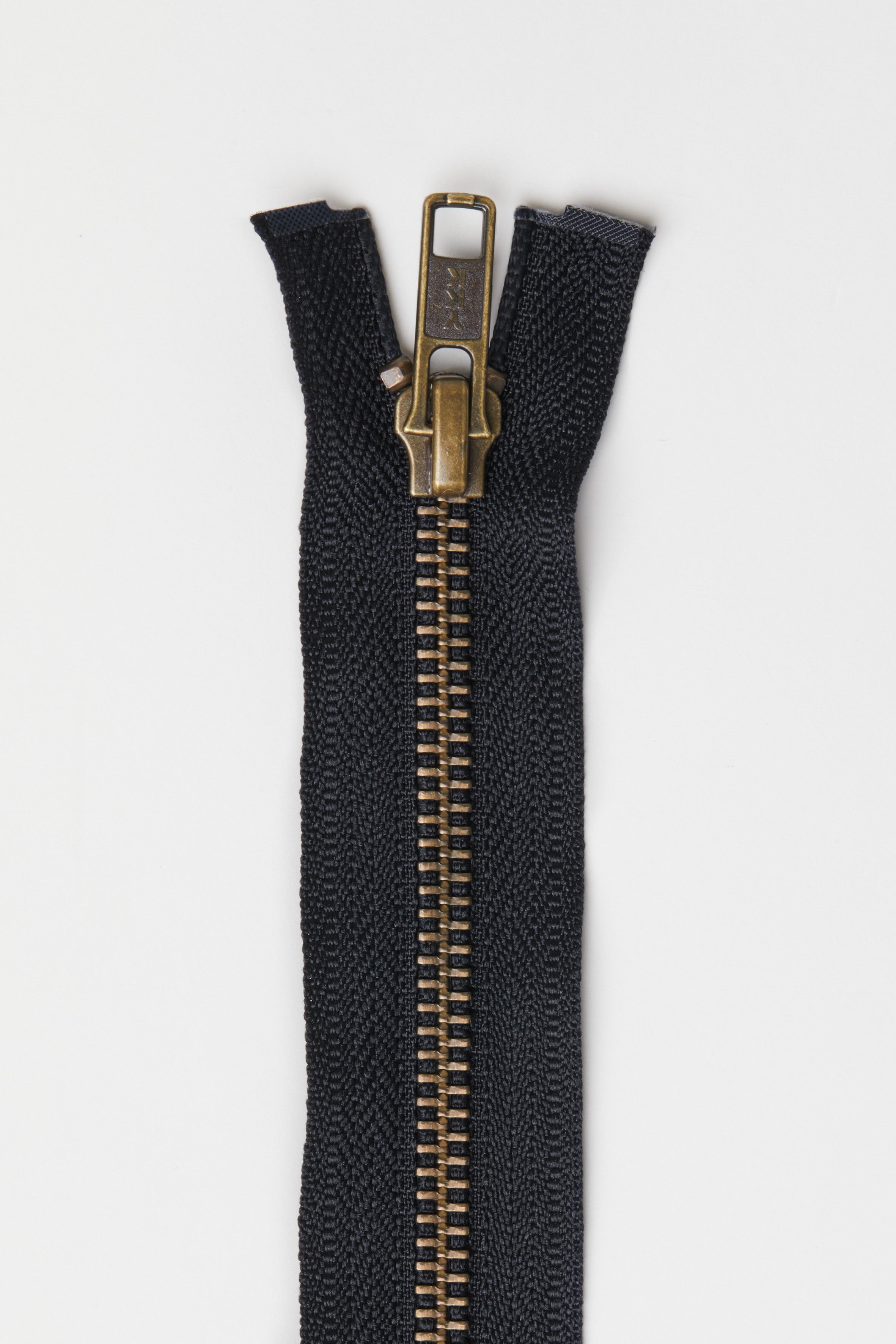 Zip Séparable Laiton - 60 cm
